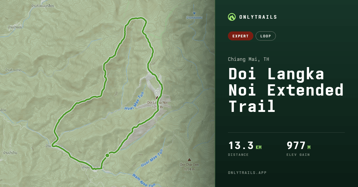 Doi Langka Noi Extended Trail