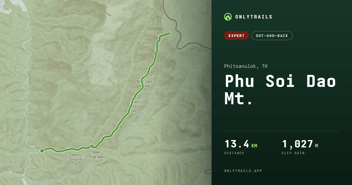 Phu Soi Dao Mt.