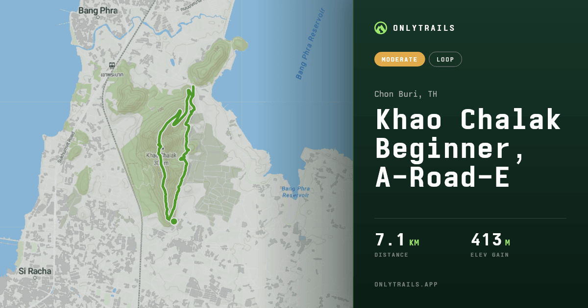 Khao Chalak Beginner, A-Road-E