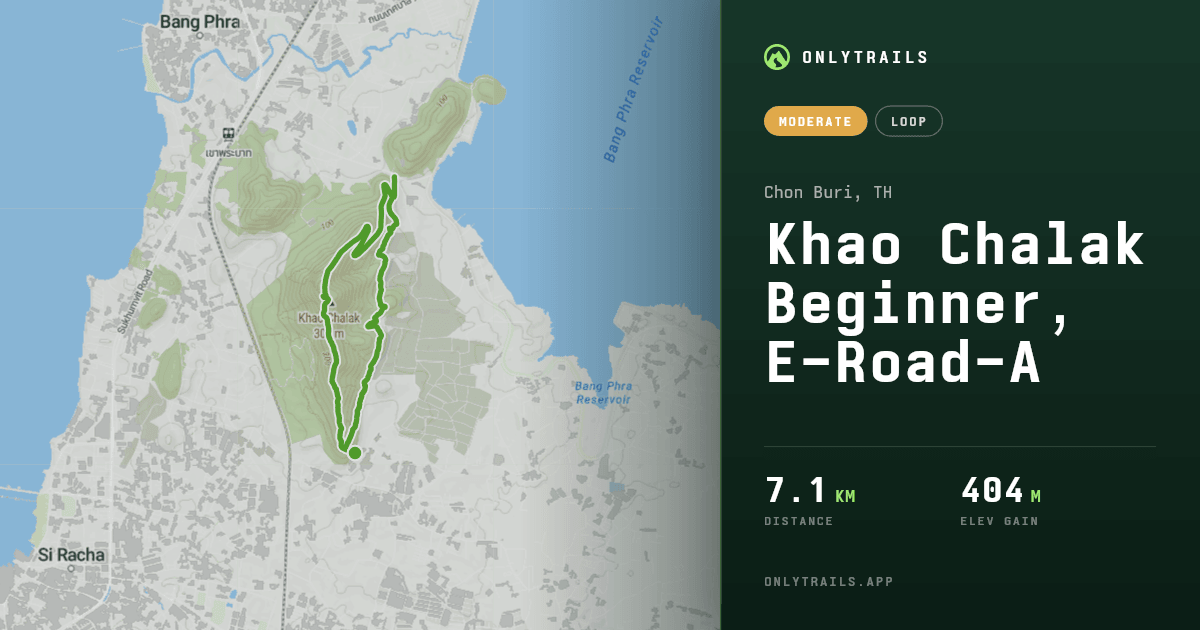 Khao Chalak Beginner, E-Road-A