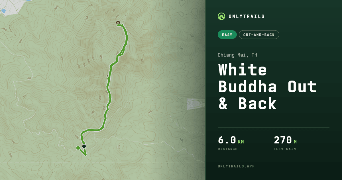 White Buddha Out & Back
