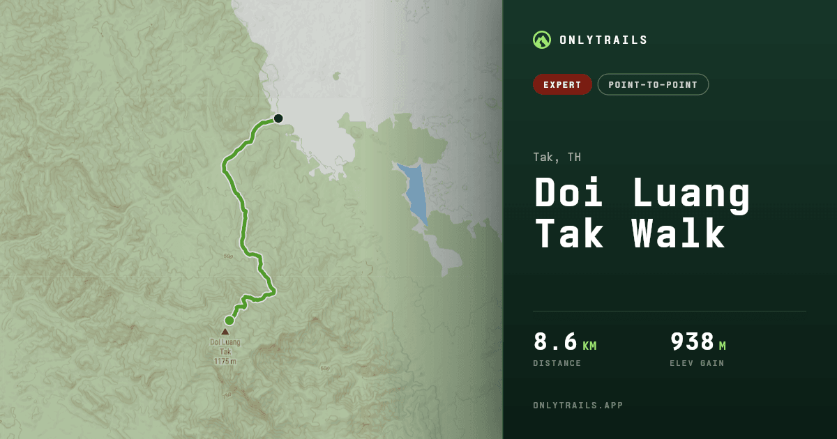 Doi Luang Tak Walk
