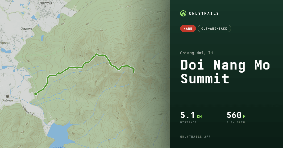 Doi Nang Mo Summit