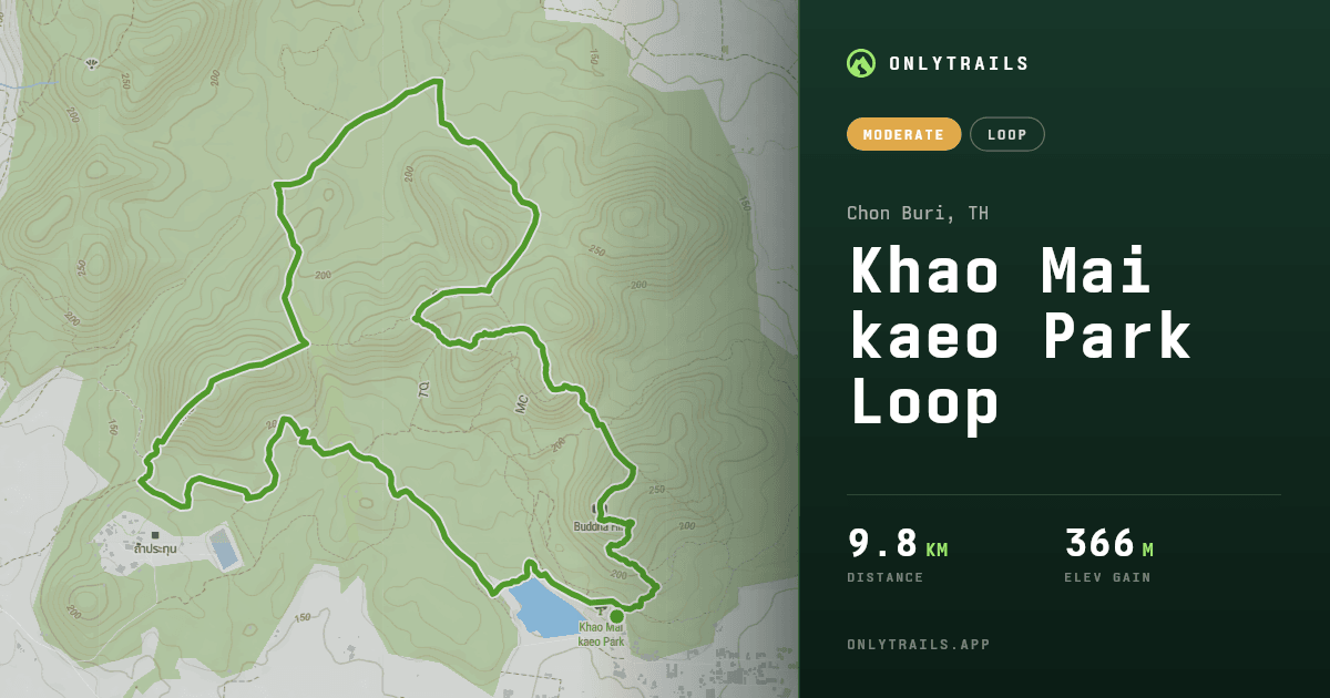 Khao Mai kaeo Park Loop