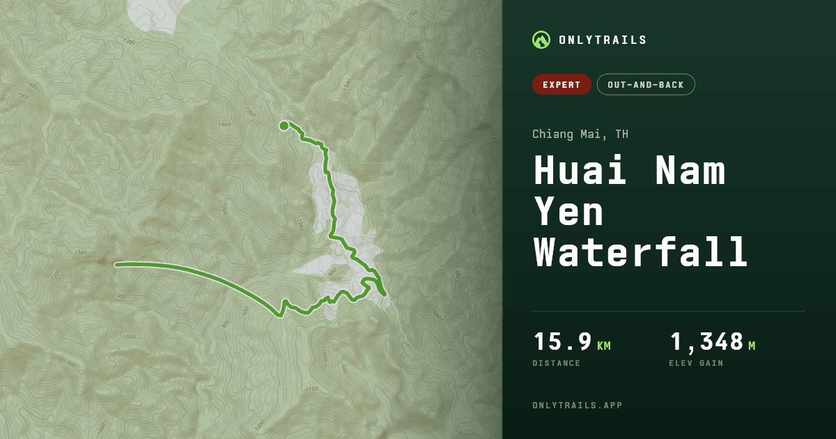 Huai Nam Yen Waterfall