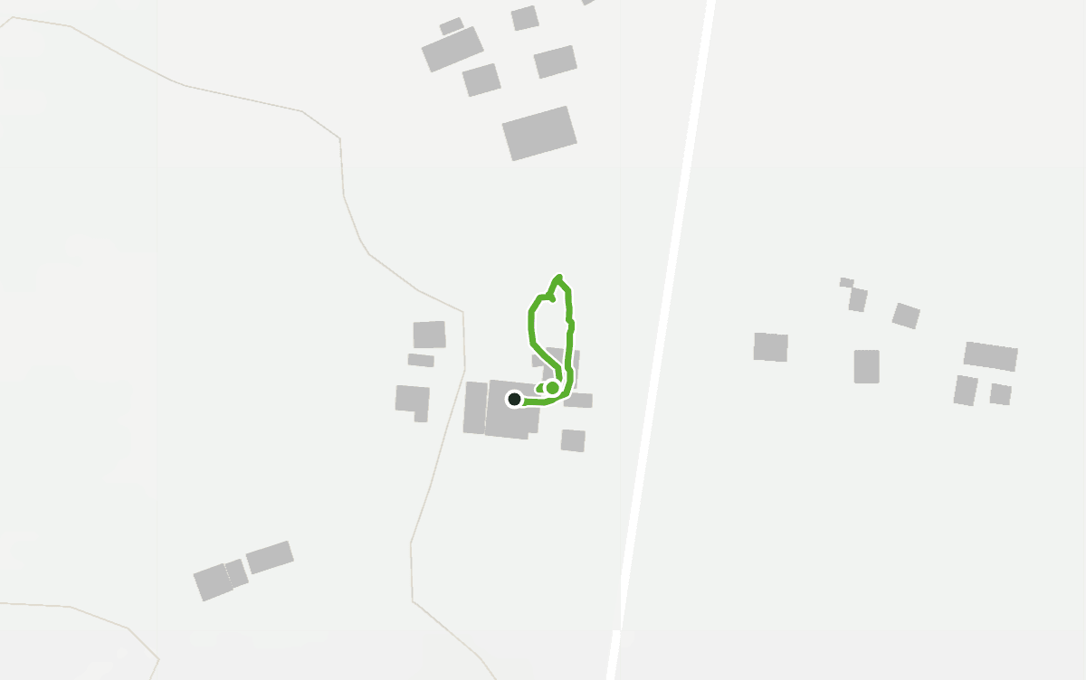 Trail map route for Ban Noen Makok Noi Out & Back