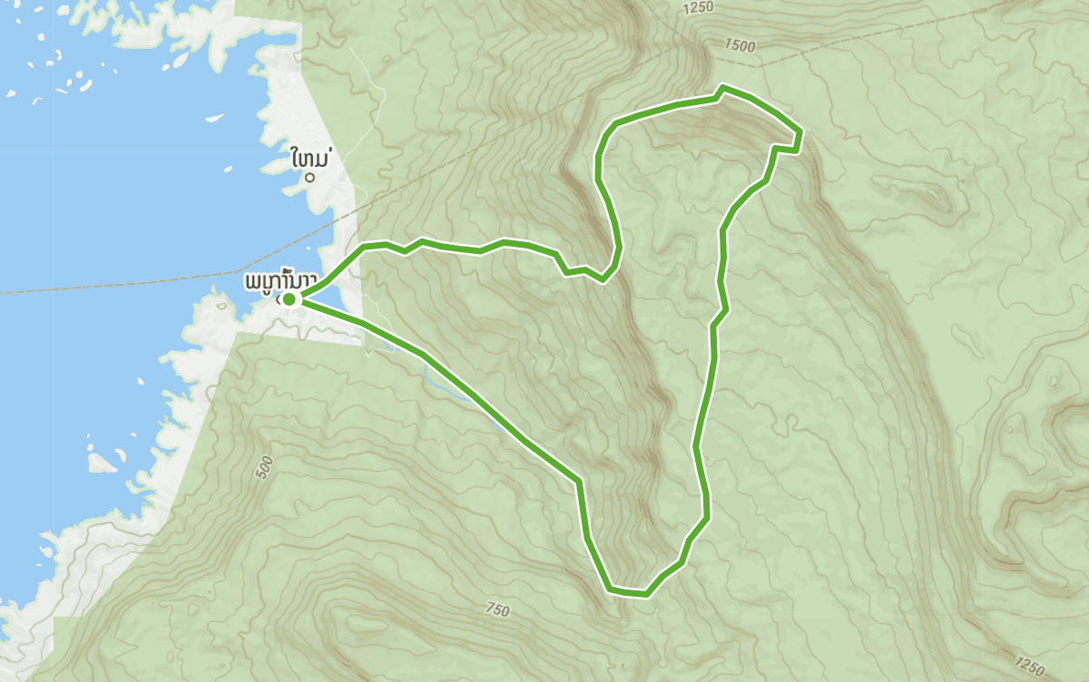 Trail map route for PKK Challenge 2026 Survey Route 2nd