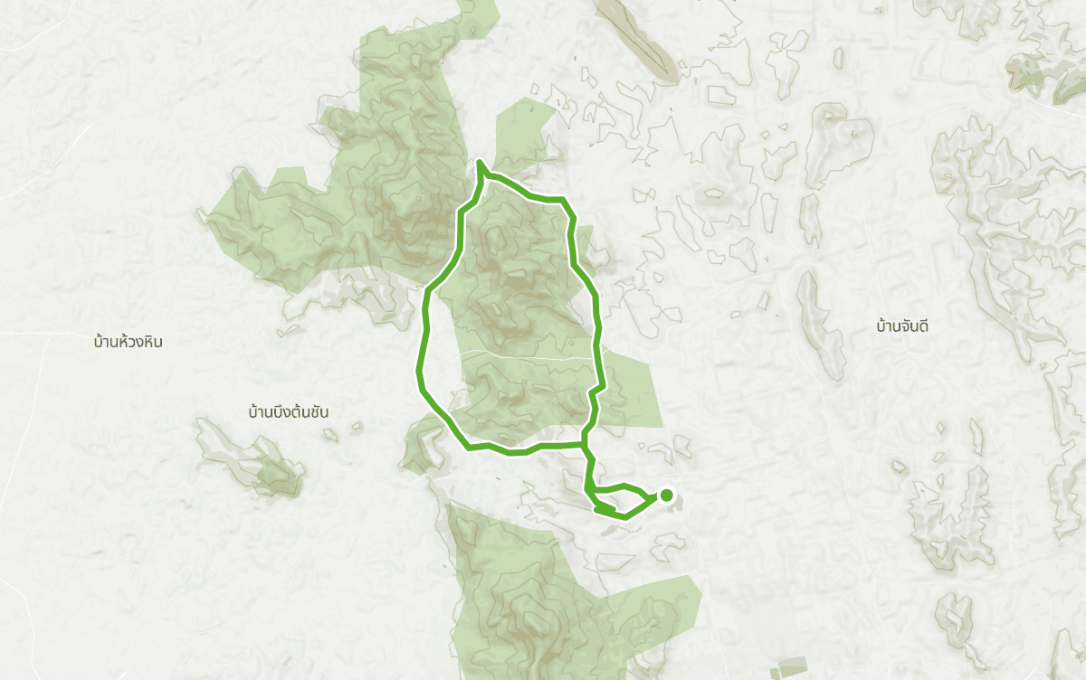Trail map route for Columbia presents TMS27